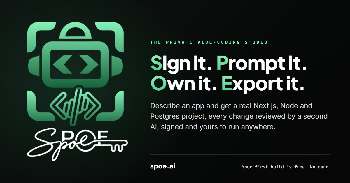 SPOE screenshot 1